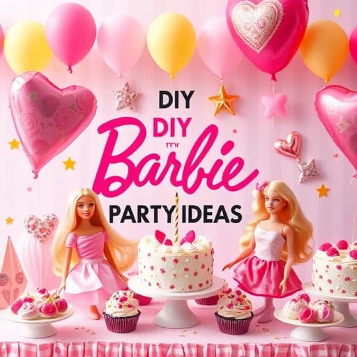 Diy Barbie Party Ideas featured image