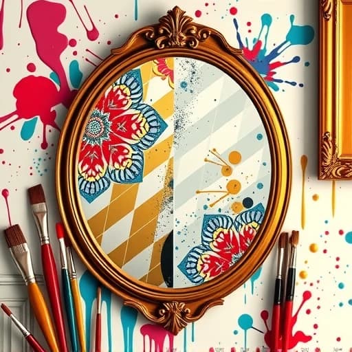 Diy Mirror Painting Ideas featured image