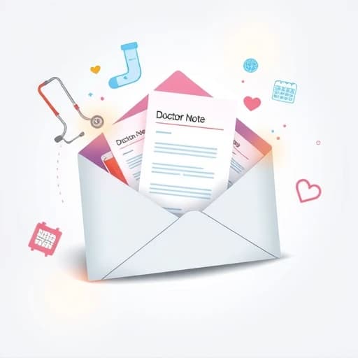Doctors Note Email Template featured image