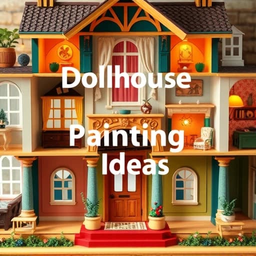  Dollhouse Painting Ideas featured image