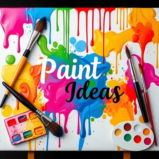 Drip Painting Ideas featured image