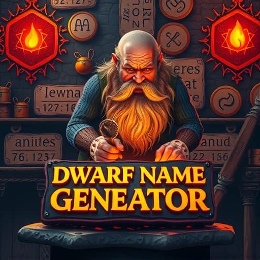 Dwarf Name Generator featured image