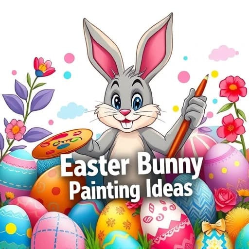 Easter Bunny Painting Ideas featured image