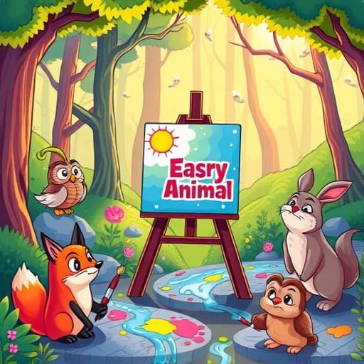 Easy Animal Painting Ideas featured image