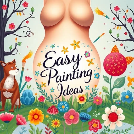 Easy Belly Painting Ideas featured image