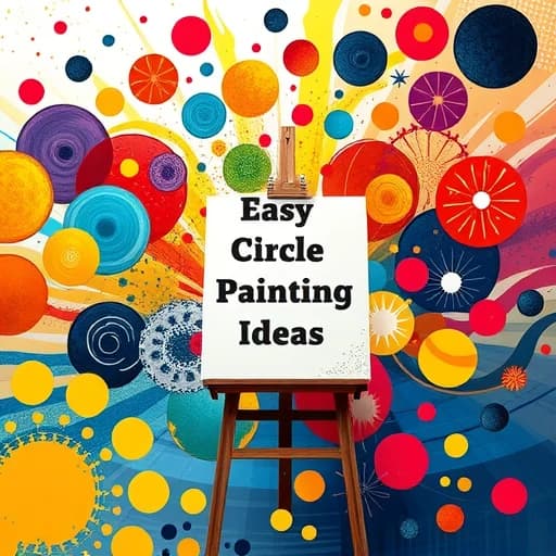 Easy Circle Painting Ideas featured image