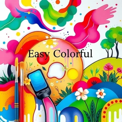 Easy Colorful Painting Ideas featured image