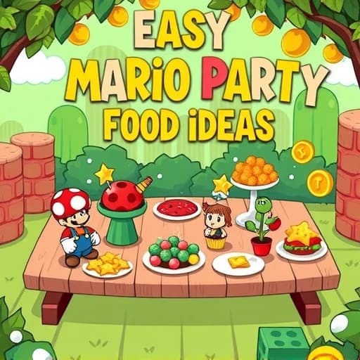 Easy Mario Party Food Ideas featured image