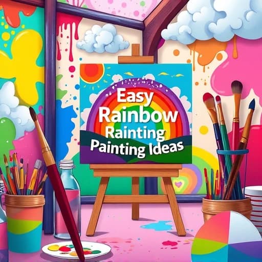 Easy Rainbow Painting Ideas featured image