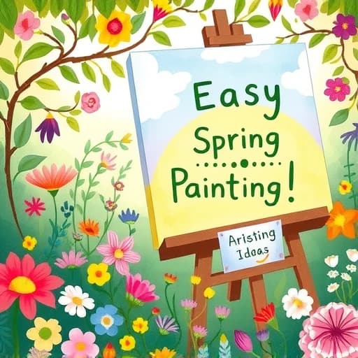 Easy Spring Painting Ideas featured image