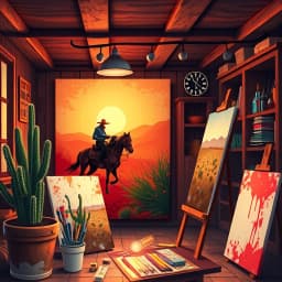  Easy Western Painting Ideas icon
