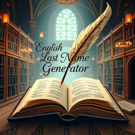 English Last Name Generator featured image
