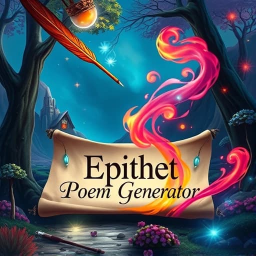Epithet Poem Generator featured image