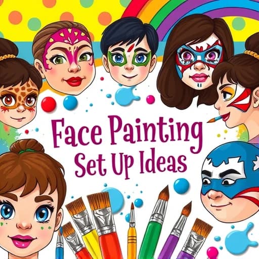 Face Painting Set Up Ideas featured image