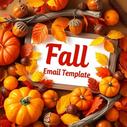 Fall Email Template featured image