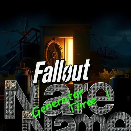 Fallout Name Generator 2 featured image