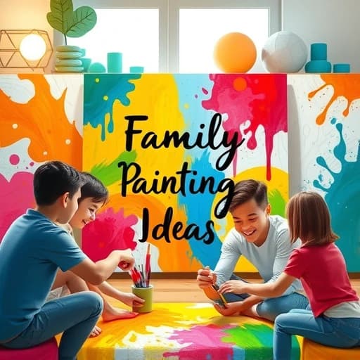 Family Canvas Painting Ideas featured image