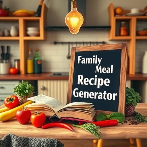 Family Meal Recipe Generator featured image