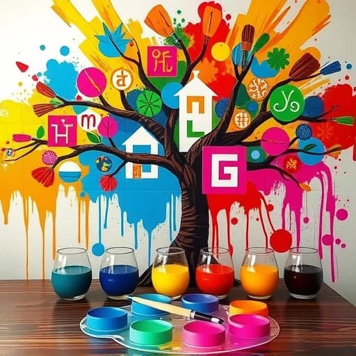 Family Name Painting Ideas featured image
