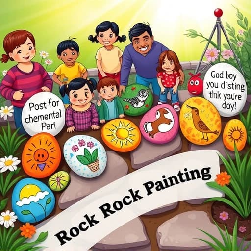 Family Rock Painting Ideas featured image