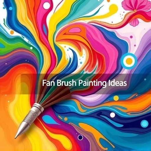  Fan Brush Painting Ideas featured image