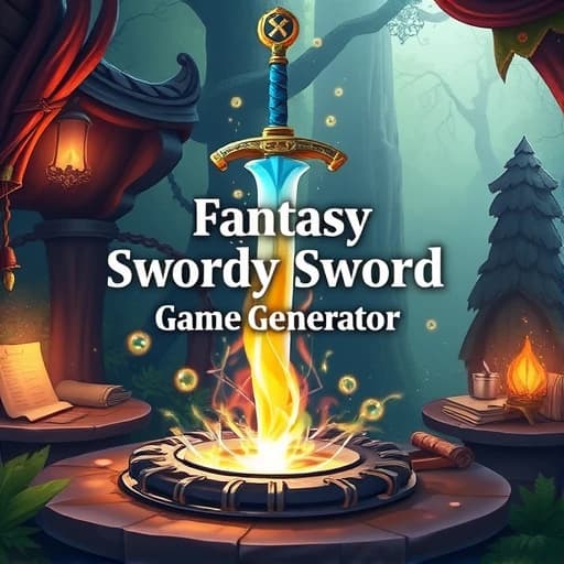  Fantasy Sword Game Generator featured image