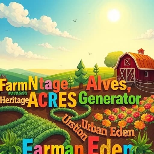 Farm Names Generator featured image