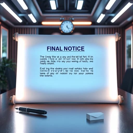 Final Notice Email Template featured image
