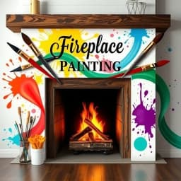  Fireplace Painting Ideas icon