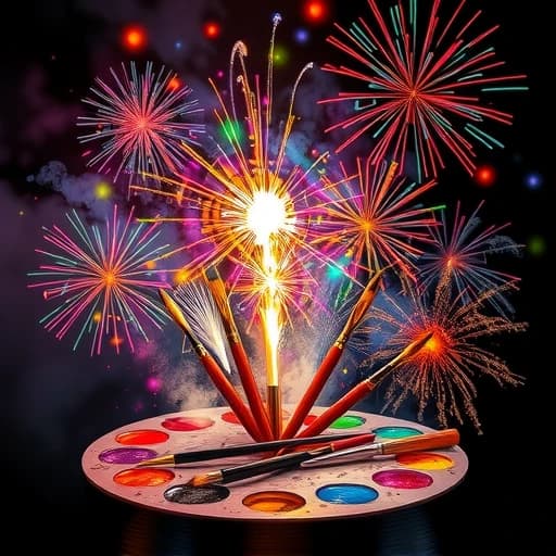 Firework Painting Ideas featured image
