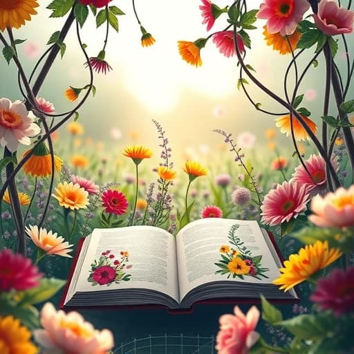 Floral Book Cover Generator featured image