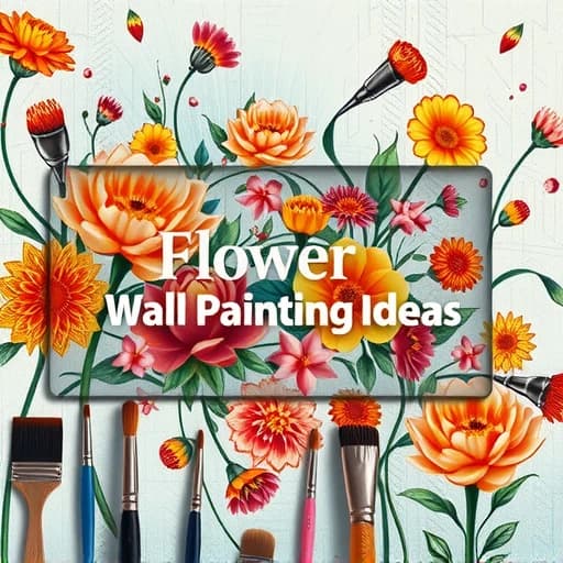 Flower Wall Painting Ideas featured image