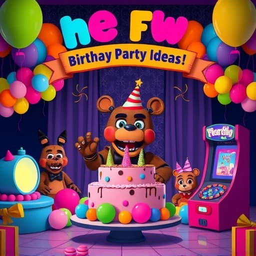 FNAF Birthday Party Ideas featured image