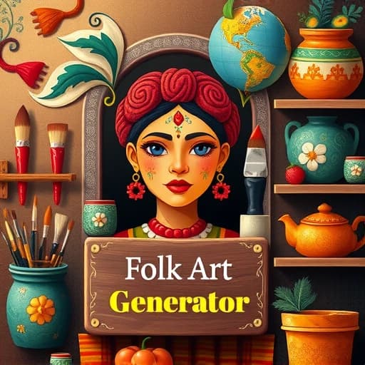 Folk Art Portrait Generator featured image