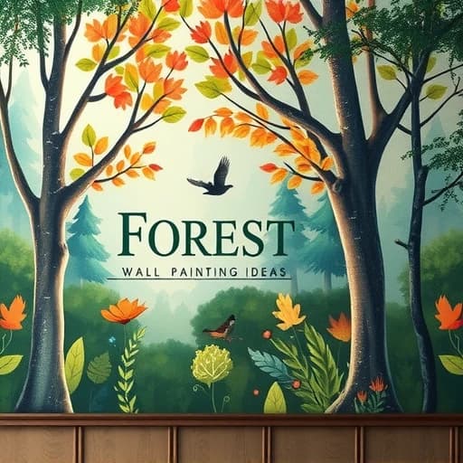Forest Wall Painting Ideas featured image