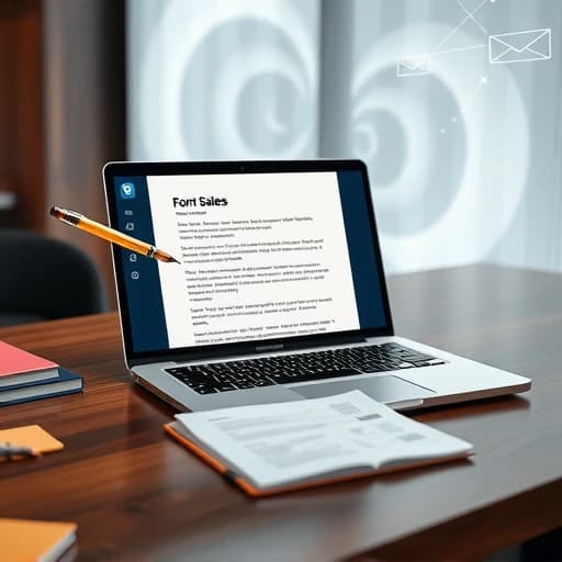 Formal Sales Email Template featured image