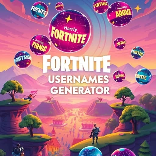 Fortnite Usernames Generator featured image