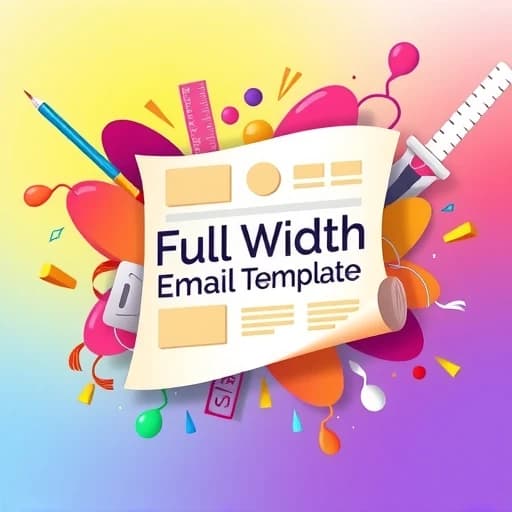 Full Width Email Template featured image