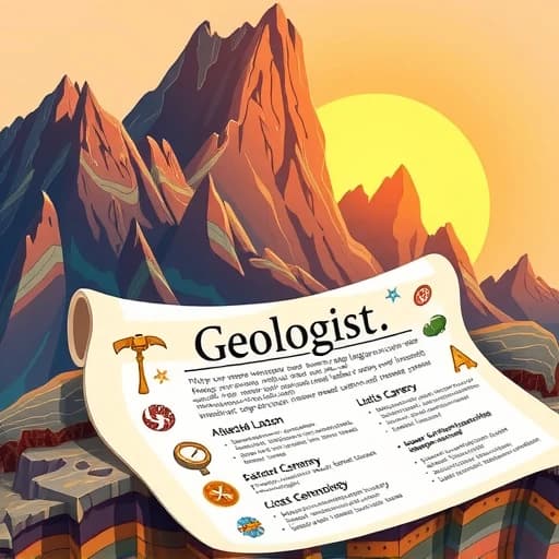  Geologist Resume Generator featured image