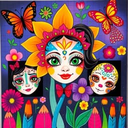  Girl Face Painting Ideas icon
