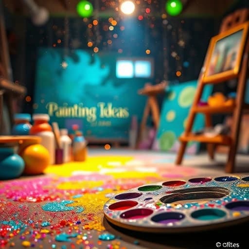 Glitter Painting Ideas featured image