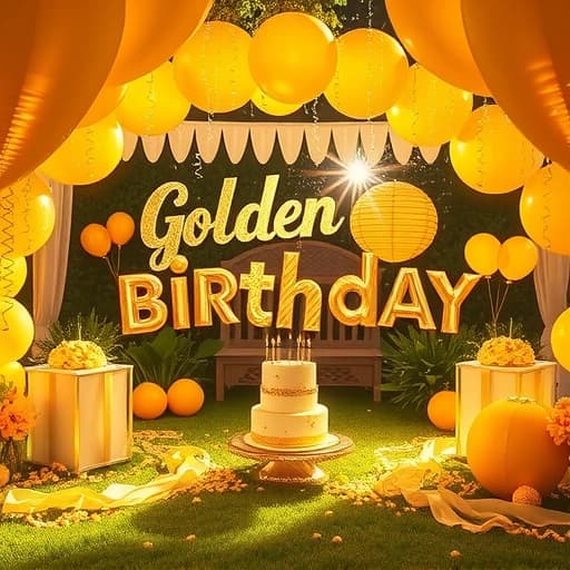Golden Birthday Party Ideas featured image