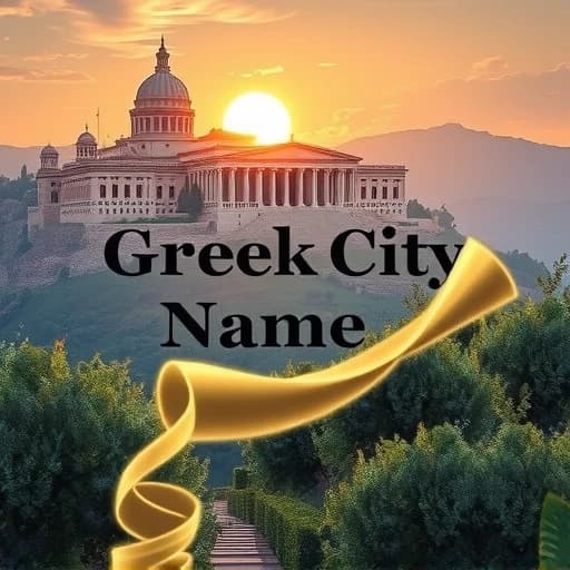 Greek City Name Generator featured image