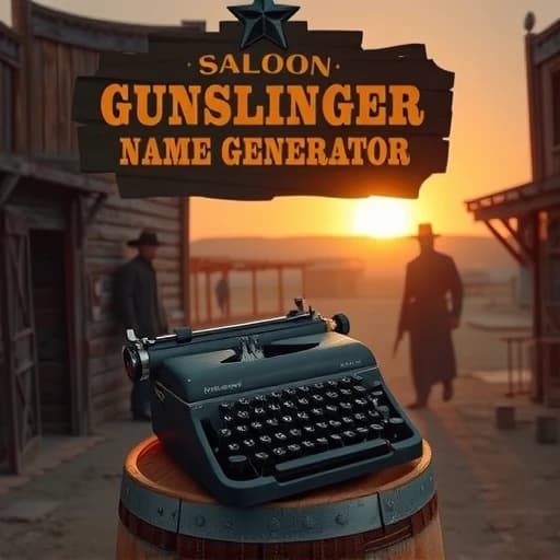 Gunslinger Name Generator featured image