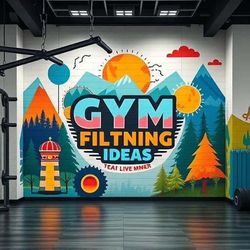 Gym Wall Painting Ideas featured image