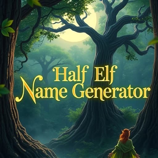 Half Elf Name Generator featured image