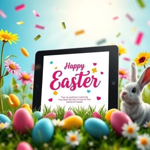 Happy Easter Email Template featured image