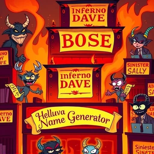 Helluva Boss Name Generator featured image