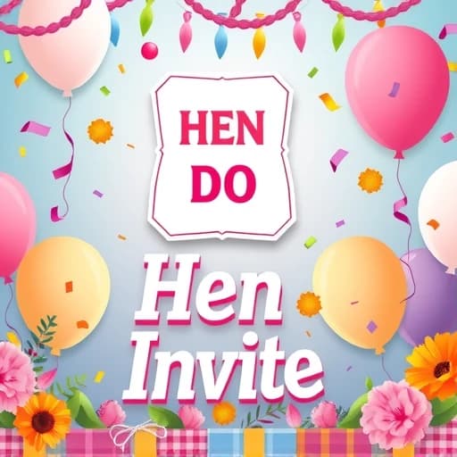 Hen Do Invite Email Template featured image