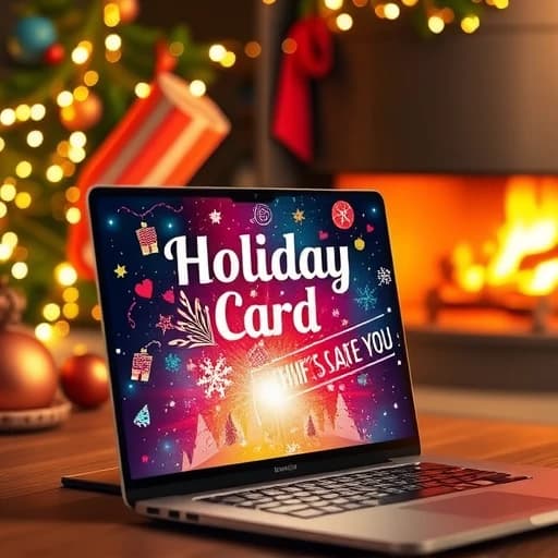 Holiday Card Email Template featured image